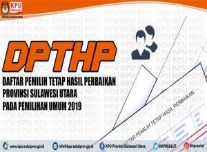 Sebaran Data Pemilih di Sulawesi Utara pada Pemilu 2019