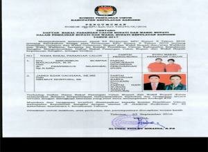 KPU Kab. Sangihe menerima tanggapan masyarakat terhadap Daftar Bakal Calon Bupati dan Wakil Bupati