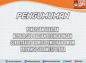 Pengisian Jabatan Pengawas di KPU Kabupaten/Kota