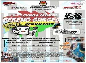 Lomba Mural Pemilu 2019